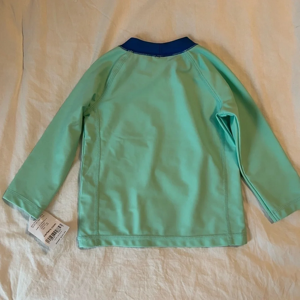 NWT Carters Baby Boy Swim Top Size 12M‎